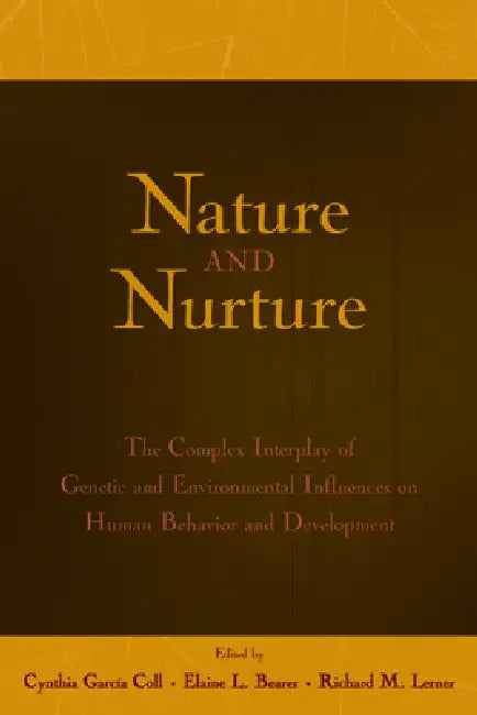 Buy Nature and Nurture (English, Cynthia Garcia Coll | Elaine L. Bearer | Richard M. Lerner) — BookShops.in