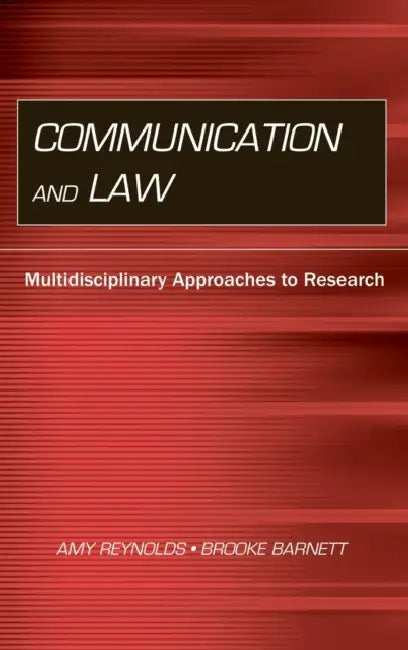 Buy Communication and Law (English, Amy Reynolds | Brooke Barnett) — BookShops.in