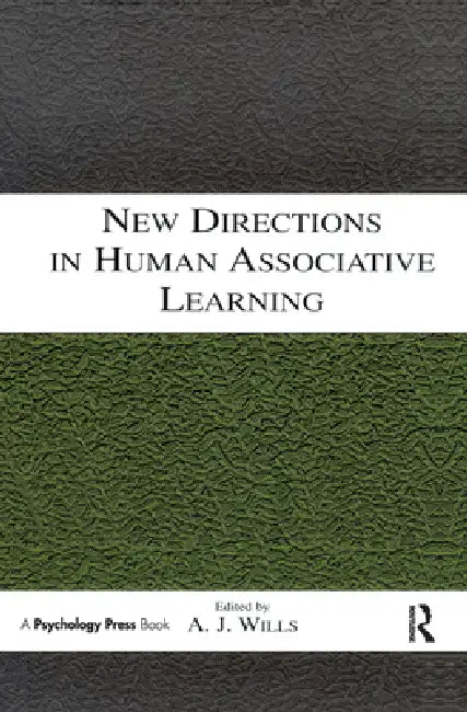 Buy New Directions in Human Associative Learning (English, Andy J. Wills) — BookShops.in
