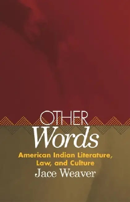 Buy Other Words (English, Jace Weaver) — BookShops.in
