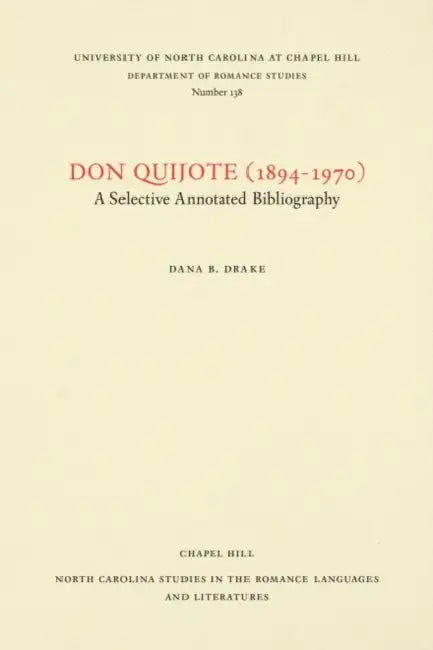 Buy Don Quijote (1894-1970) (English, Dana B. Drake) โ BookShops.in