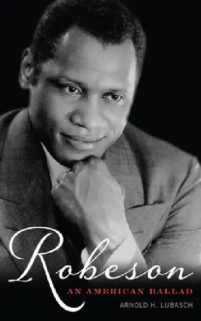 Buy Robeson (English, Arnold H. Lubasch) — BookShops.in