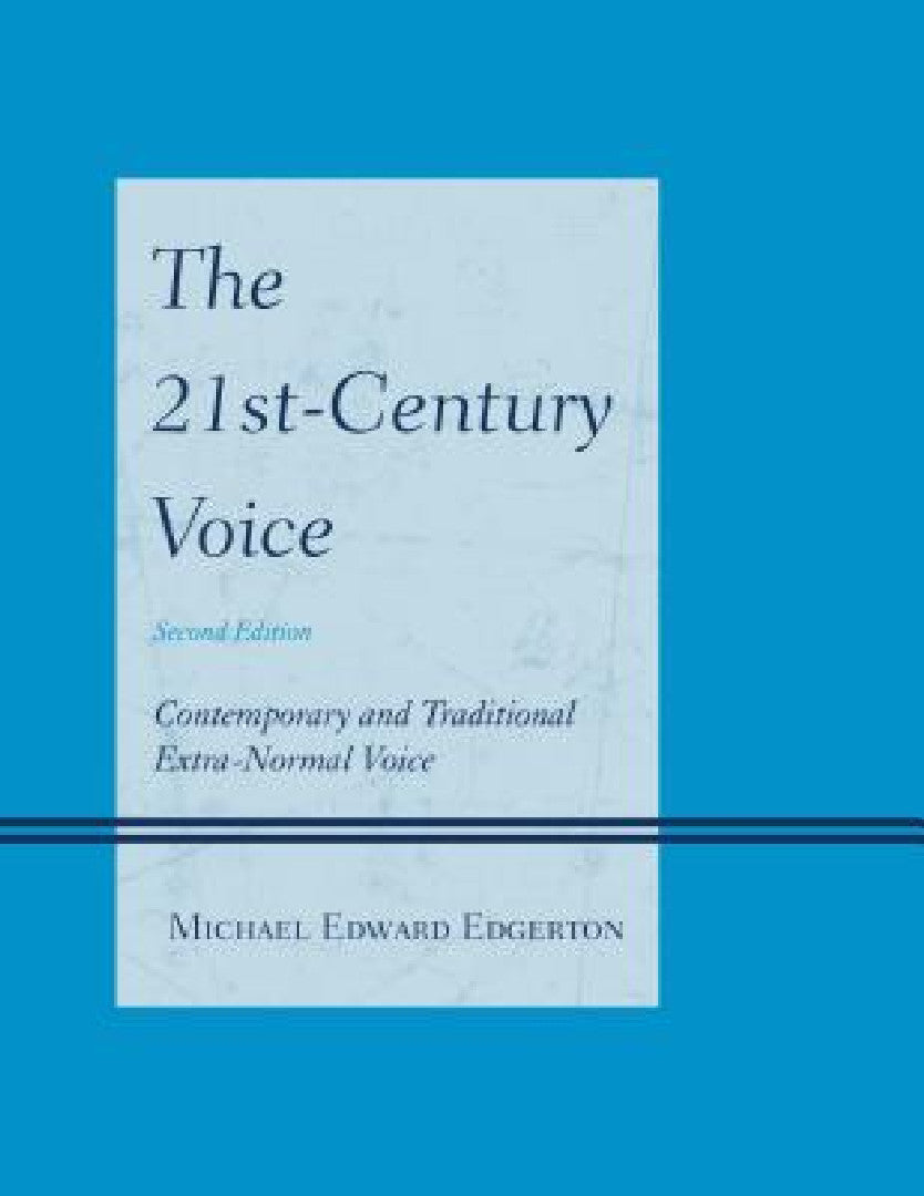 Buy 21st-Century Voice (English, Michael Edward Edgerton) — BookShops.in