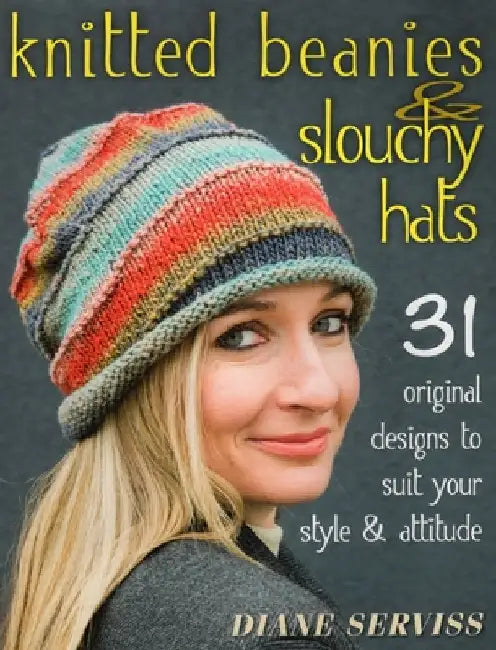 Buy Knitted Beanies & Slouchy Hats (English, Diane Serviss) — BookShops.in