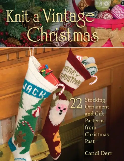Buy Knit a Vintage Christmas (English, Candi Derr) — BookShops.in