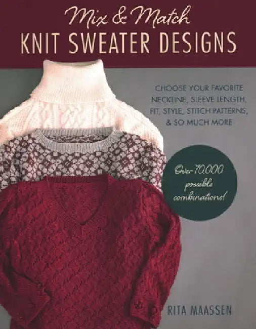 Buy Mix and Match Knit Sweater Designs (English, Rita Maassen) — BookShops.in