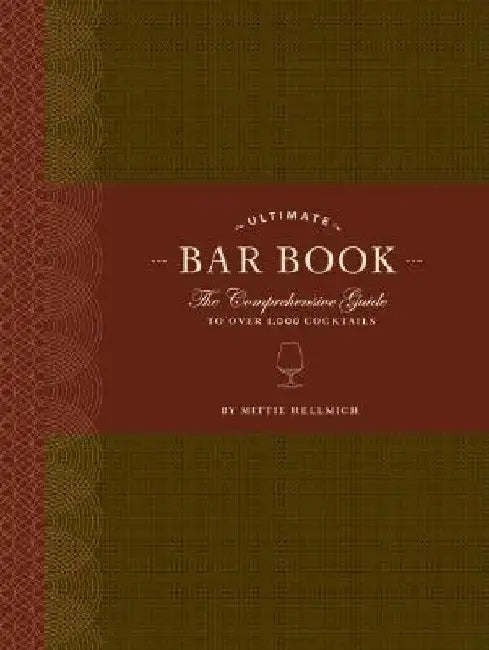 Buy The Ultimate Bar Book (English, Mittie Hellmich) — BookShops.in