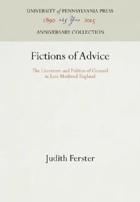Buy Fictions of Advice (English, Judith Ferster) — BookShops.in