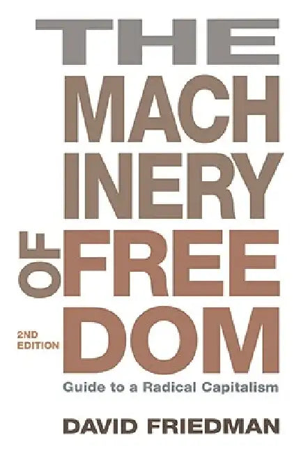 Buy Machinery of Freedom (English, David Friedman) — BookShops.in