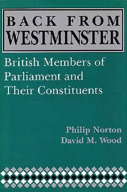 Buy Back from Westminster (English, Phillip Norton | David M. Wood) — BookShops.in