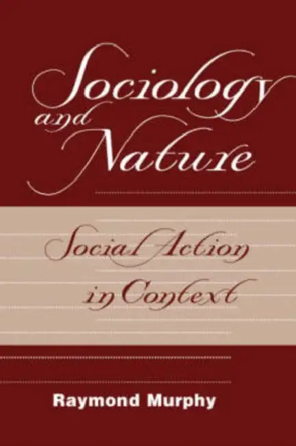 Buy Sociology And Nature (English, Raymond Murphy) — BookShops.in