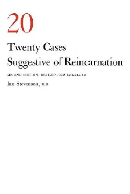 Buy Twenty Cases Suggestive of Reincarnation (English, Ian Stevenson) — BookShops.in