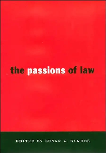 Buy The Passions of Law (English, Susan Bandes) — BookShops.in