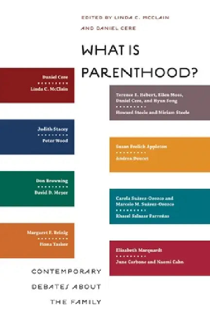 Buy What Is Parenthood? (English, Linda C. McClain | Daniel Cere) — BookShops.in
