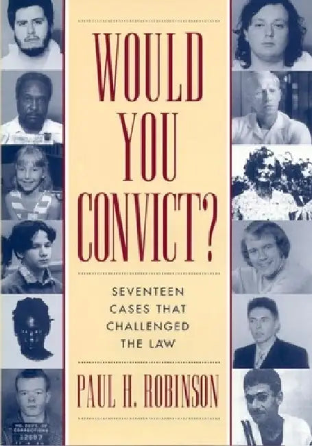 Buy Would You Convict? (English, Paul H. Robinson) — BookShops.in