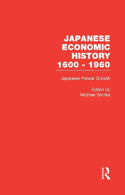 Buy Japanese Prewar Growth (English, Smitka Michael) — BookShops.in