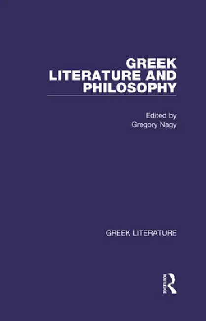 Greek Literature and Philosophy (Greek Literature, Volume 6) view 2