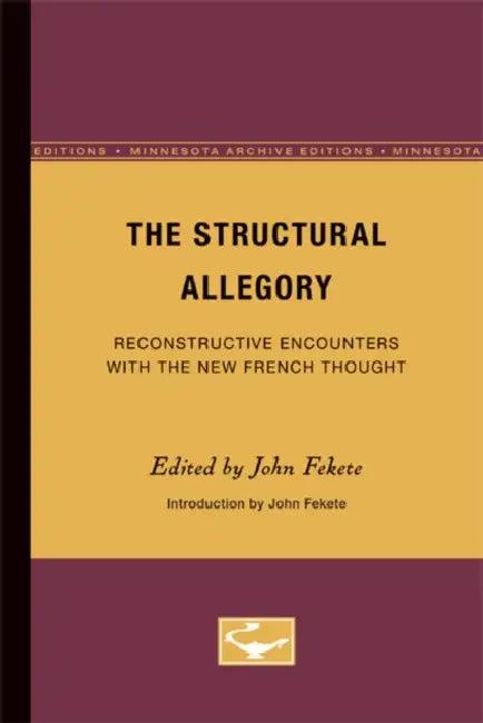 Buy The Structural Allegory (English, John Fekete) — BookShops.in