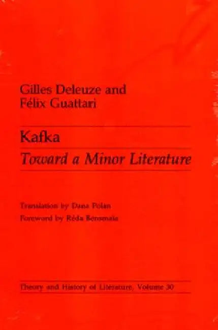 Buy Kafka (English, Gilles Deleuze) β BookShops.in