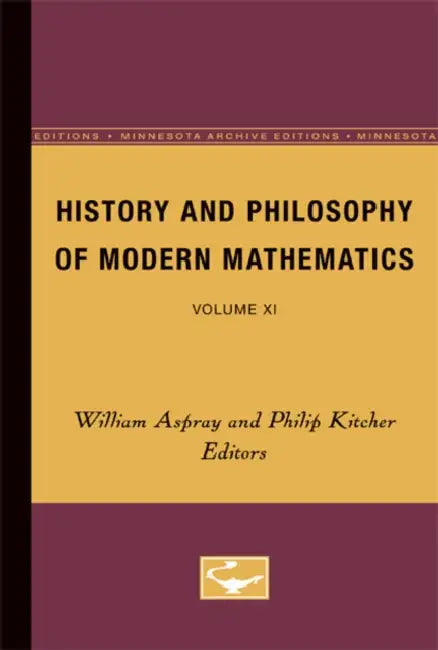 Buy History and Philosophy of Modern Mathematics (English, William Aspray) — BookShops.in