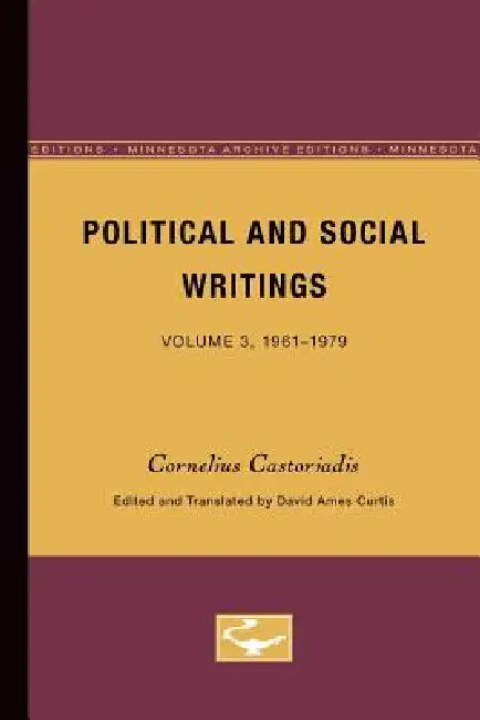 Buy Political and Social Writings (English, Cornelius Castoriadis) — BookShops.in