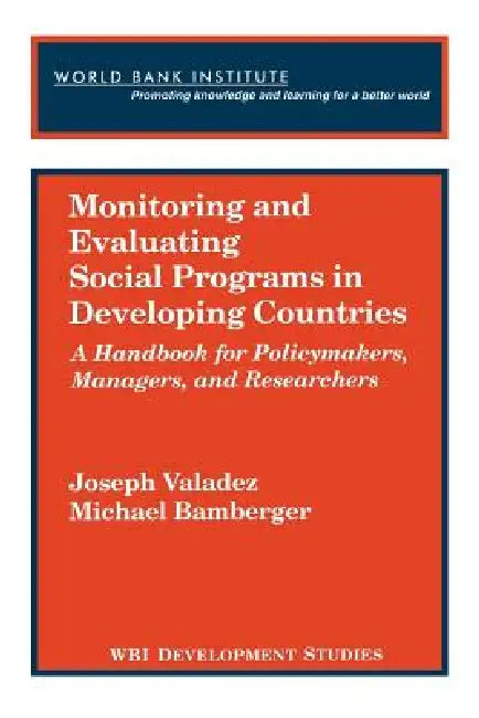 Buy Monitoring and Evaluating Social Programs in Developing Countries (English, Joseph J. Valadez) — BookShops.in