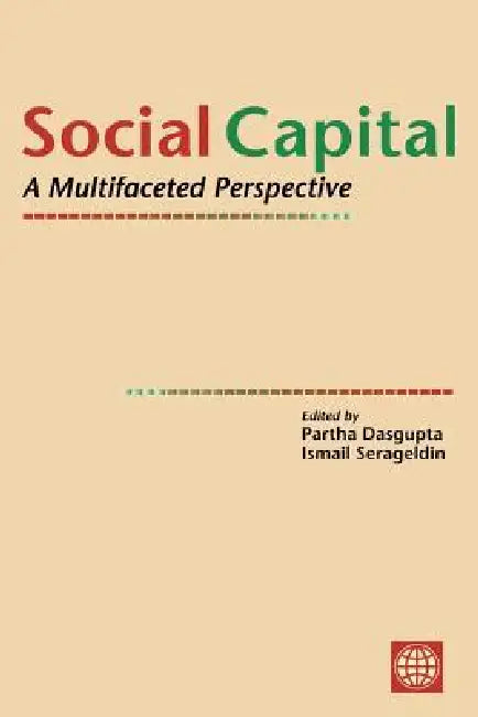 Buy Social Capital (English, Partha Dasgupta | Ismail Serageldin) — BookShops.in