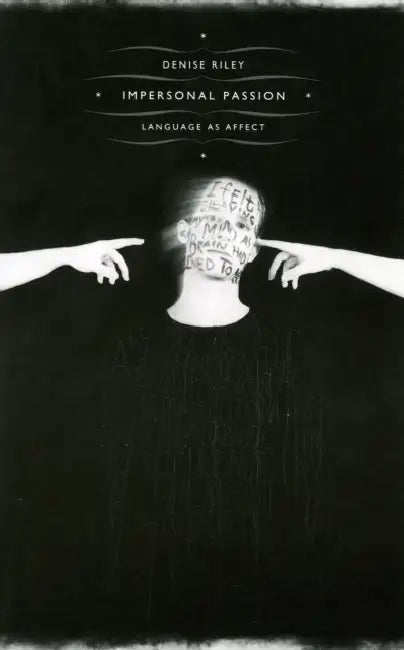 Buy Impersonal Passion (English, Denise Riley) — BookShops.in