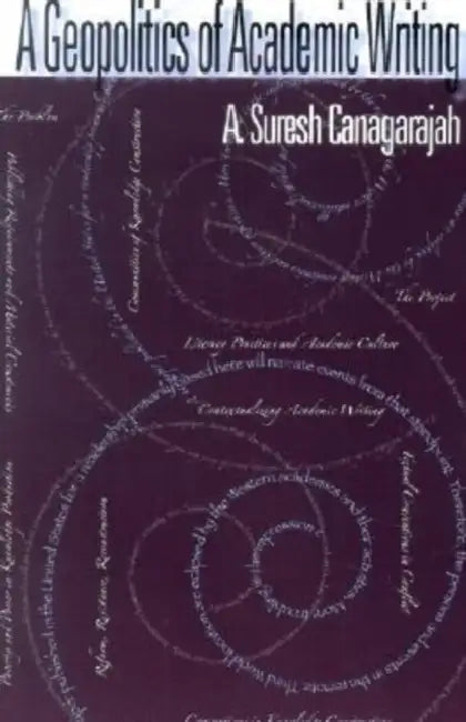 Buy A Geopolitics of Academic Writing (English, A. Suresh Canagarajah) — BookShops.in