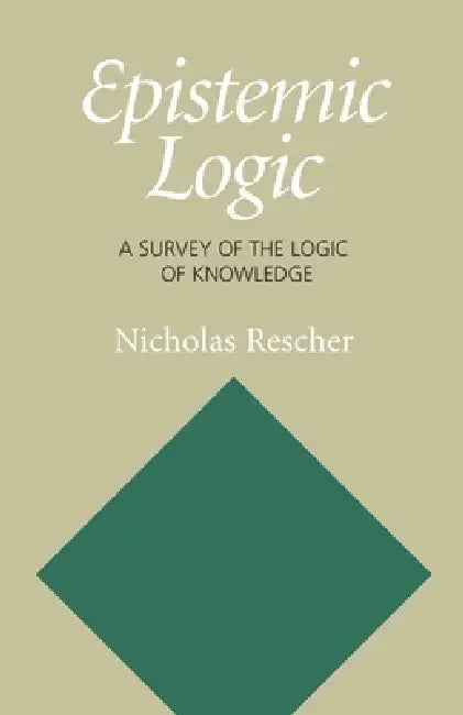 Buy Epistemic Logic (English, Nicholas Rescher) โ BookShops.in
