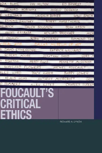 Buy Foucault's Critical Ethics (English, Richard A. Lynch) β BookShops.in
