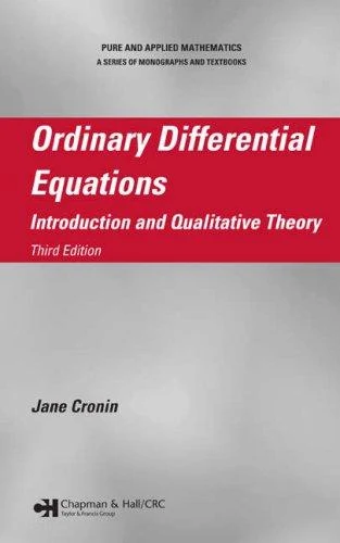Buy Ordinary Differential Equations (English, Jane Cronin) — BookShops.in
