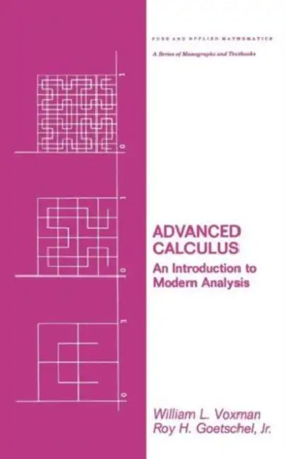 Buy Advanced Calculus (English, Voxman) — BookShops.in
