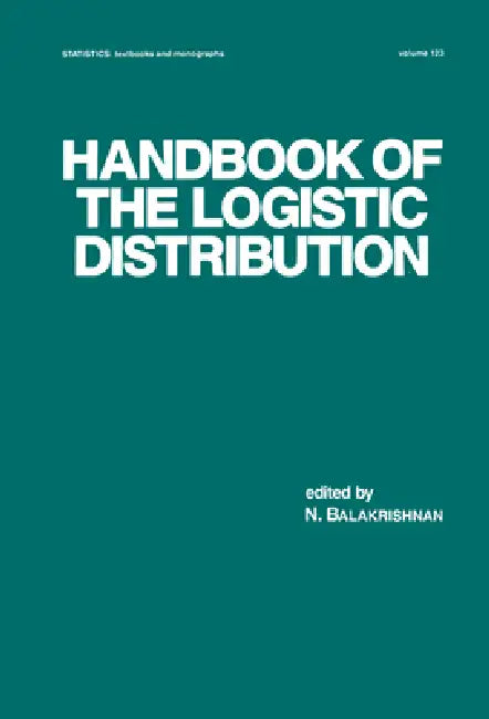 Buy Handbook of the Logistic Distribution (English, N. Balakrishnan) — BookShops.in