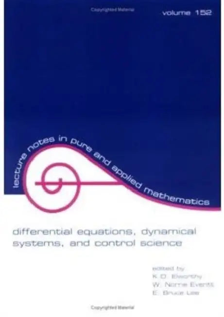 Buy Differential Equations (English, K.D. Elworthy) — BookShops.in