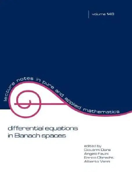 Buy Differential Equations in Banach Spaces (English, Giovanni Dore) — BookShops.in