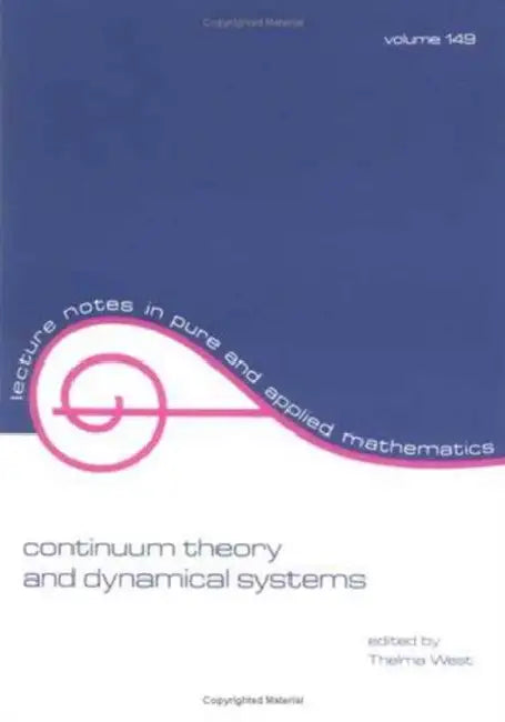 Buy Continuum Theory & Dynamical Systems (English, Thelma West) — BookShops.in