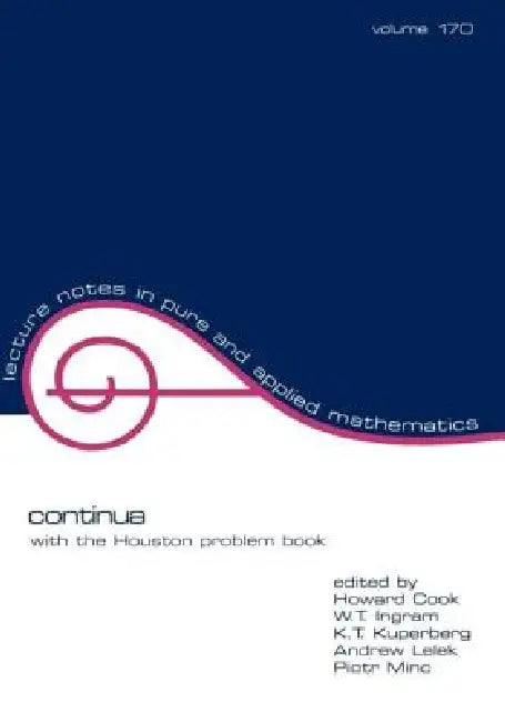 Buy Continua (English, Howard Cook) — BookShops.in