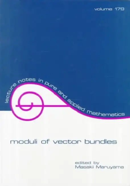 Buy Moduli of Vector Bundles (English, Masaki Maruyama) — BookShops.in