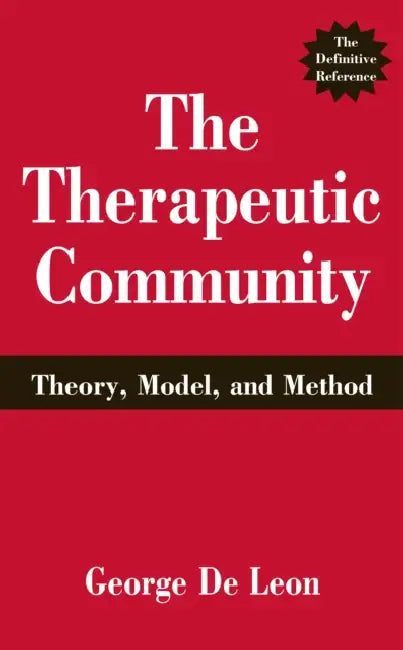 Buy The Therapeutic Community (English, George de Leon) — BookShops.in