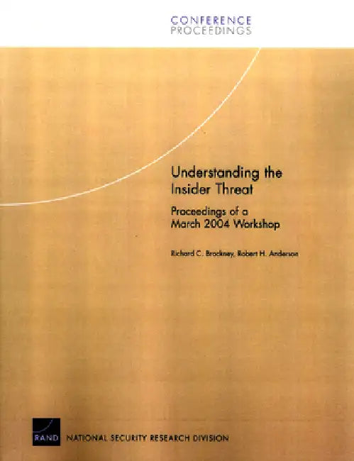 Buy Understanding the Insider Threat (English, Robert H. Anderson) — BookShops.in