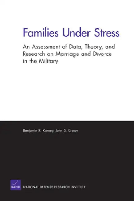 Buy Families Under Stress | by Benjamin R. Karney | John S. Crown | RAND Corporation | by Benjamin R. Karney | John S. Crown | RAND Corporation | by Benjamin R. Karney | John S. Crown | RAND Corporation | by Benjamin R. Karney | John S. Crown | RAND Corporation | by Benjamin R. Karney | John S. Crown | RAND Corporation | by Benjamin R. Karney | John S. Crown | RAND Corporation | by Benjamin R. Karney | John S. Crown | RAND Corporation | by Benjamin R. Karney | John S. Crown | RAND Corporation | by B โ BookShops.in