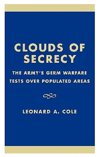 Buy Clouds of Secrecy (English, Leonard a. Cole) — BookShops.in