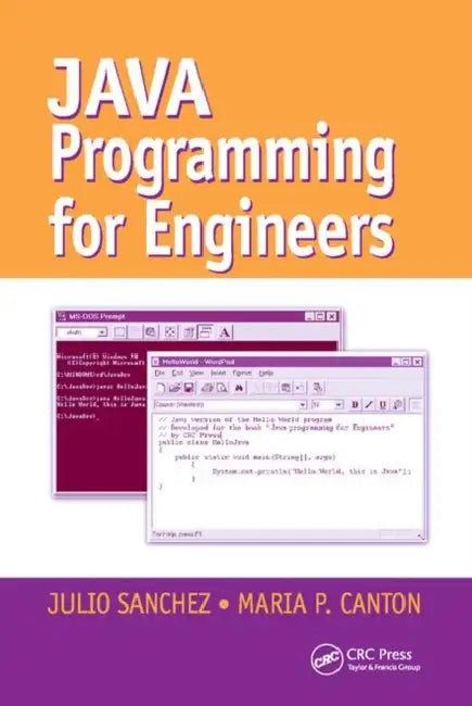 Buy Java Programming for Engineers (English, Julio Sanchez | Maria P. Canton) — BookShops.in
