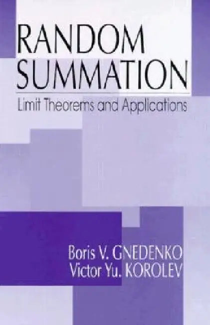 Buy Random Summation (English, Boris V. Gnedenko | Victor Yu Korolev) — BookShops.in