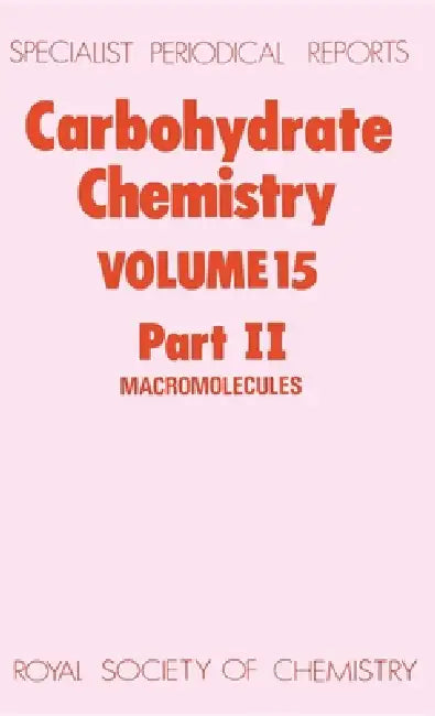 Buy Carbohydrate Chemistry (English, John F. Kennedy) — BookShops.in