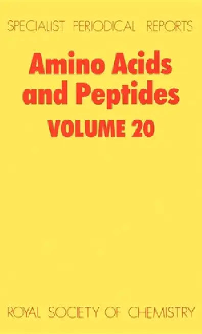 Buy Amino Acids and Peptides | by J. H. Jones | Royal Society of Chemistry | by J. H. Jones | Royal Society of Chemistry | by J. H. Jones | Royal Society of Chemistry | by J. H. Jones | Royal Society of Chemistry | by J. H. Jones | Royal Society of Chemistry | by J. H. Jones | Royal Society of Chemistry | by J. H. Jones | Royal Society of Chemistry | by J. H. Jones | Royal Society of Chemistry | by J. H. Jones | Royal Society of Chemistry | by J. H. Jones | Royal Society of Chemistry | by J. H. Jone — BookShops.in