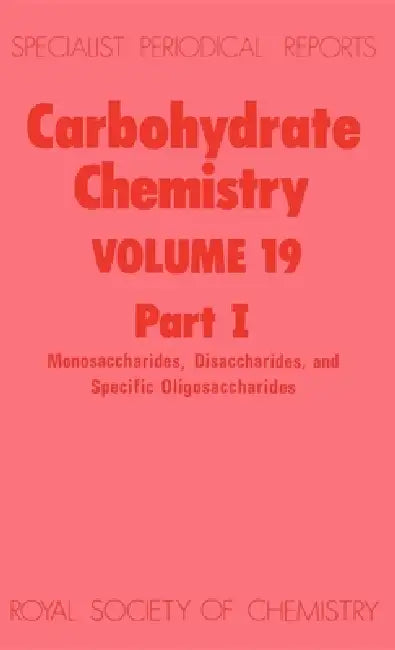 Buy Carbohydrate Chemistry (English, N. R. Williams) โ BookShops.in