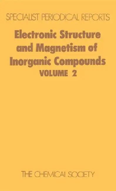 Buy Electronic Structure and Magnetism of Inorganic Compounds (English, P. Day) — BookShops.in