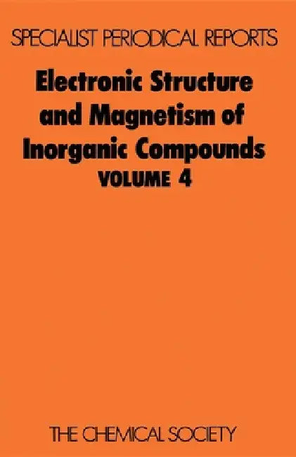 Buy Electronic Structure and Magnetism of Inorganic Compounds (English, P. Day) — BookShops.in